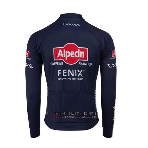 Abbigliamento Alpecin Fenix 2020 Manica Lunga e Calzamaglia Con Bretelle Blu Rosso - Clicca l'immagine per chiudere